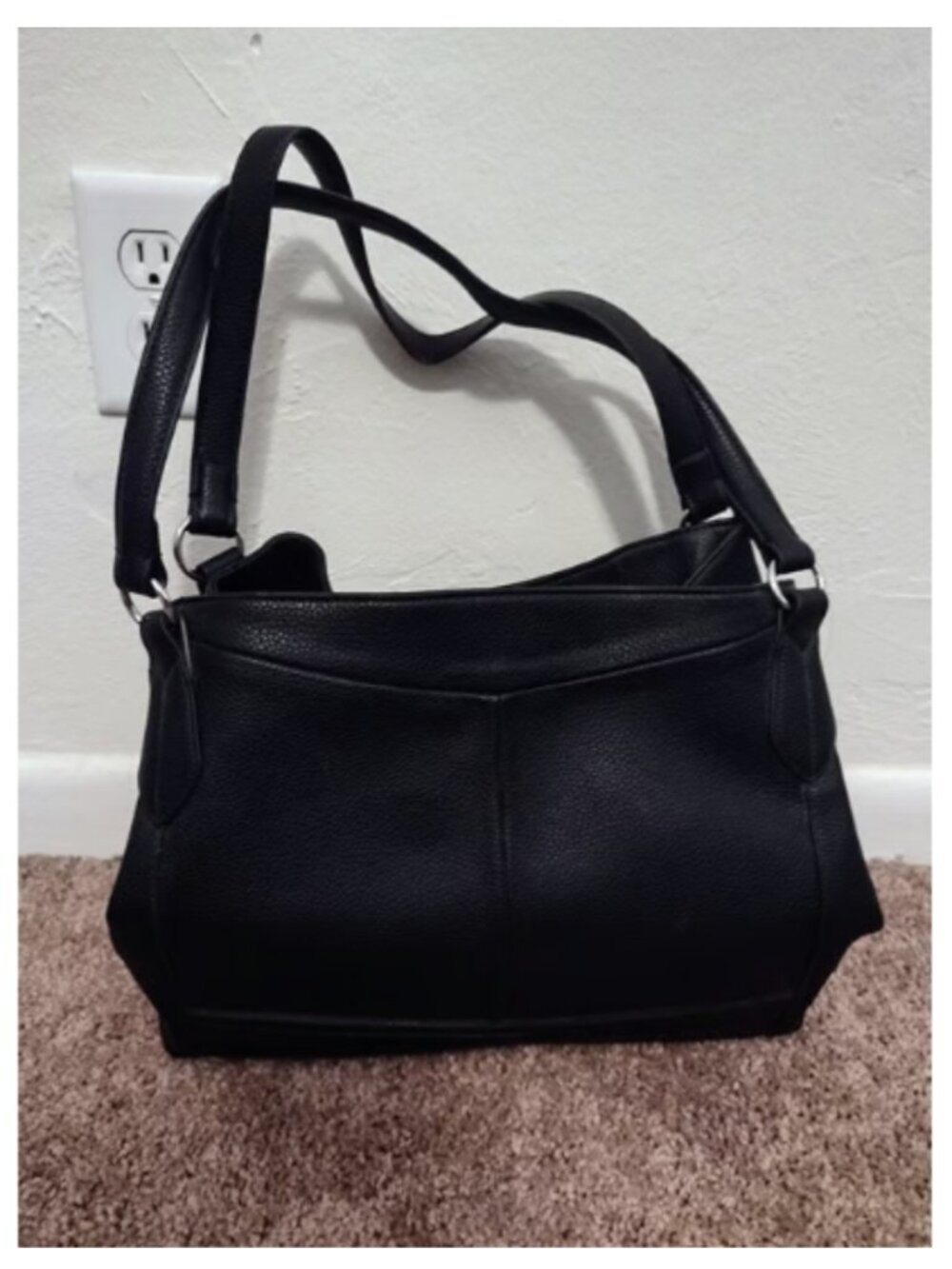 NEW WITH TAGS Naturalizer Classic Black Brienne Handbag - MAKE AN OFFER